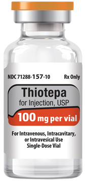 Thiotepa for Injection, USP 100 mg per vial